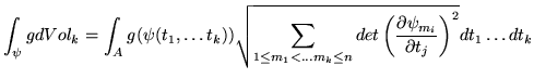 $\psi (t) = (t, f(t))$