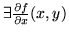 $\frac {f(x+h,y)-f(x,y)}h \rightarrow \frac {\partial f}{\partial x} (x,y)$